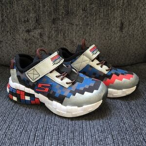 Skechers Kids Colorful Megacraft Velcro Shoes